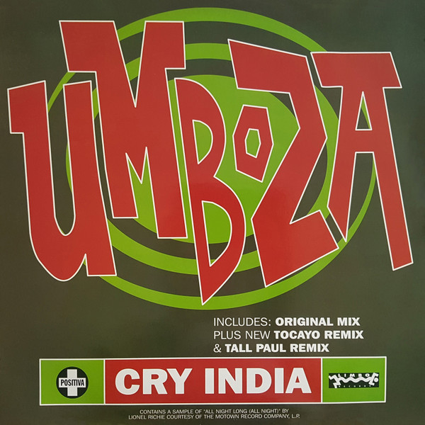 Umboza - Cry India | Positiva (12TIV-43) - main Umboza - Cry India | Positiva (12TIV-43) - main