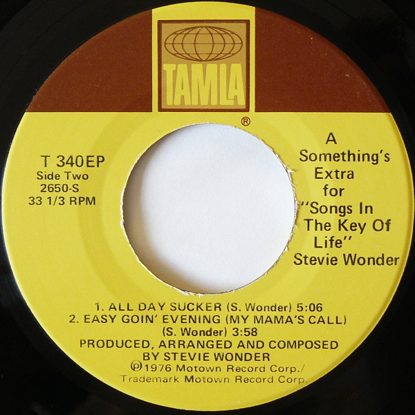 Stevie Wonder - Songs In The Key Of Life | Tamla (T13-340C2) - 10