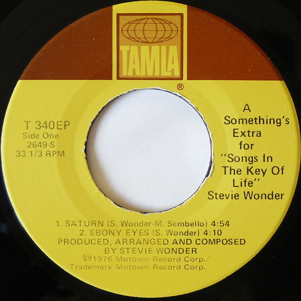 Stevie Wonder - Songs In The Key Of Life | Tamla (T13-340C2) - 9