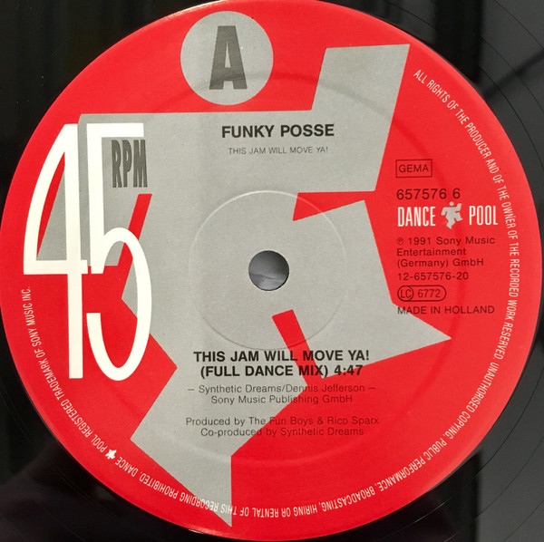 Funky Posse - This Jam Will Move Ya! | Dance Pool (657576 6) - 2 Funky Posse - This Jam Will Move Ya! | Dance Pool (657576 6) - 2