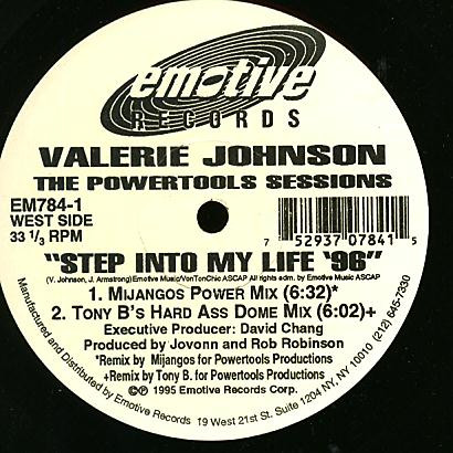 Valerie Johnson - Step Into My Life  96 | Emotive Records (EM784-1) - main