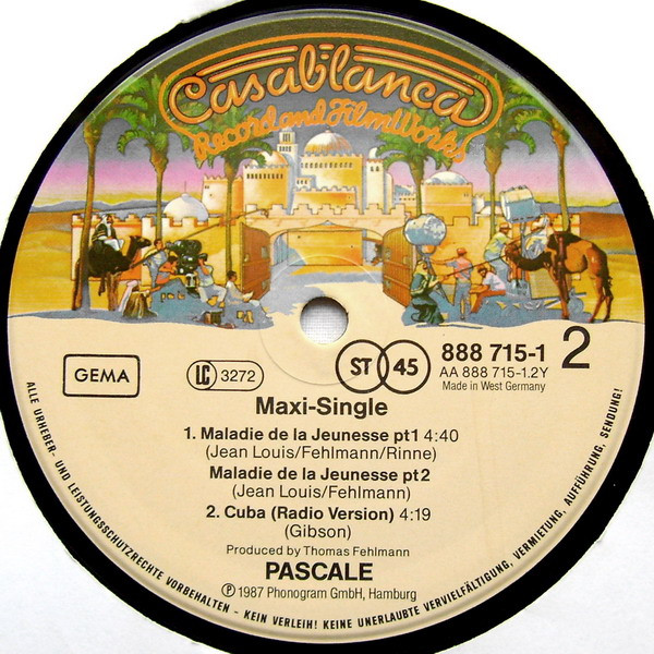 Pascale - Cuba | Casablanca (888 715-1) - 4 Pascale - Cuba | Casablanca (888 715-1) - 4