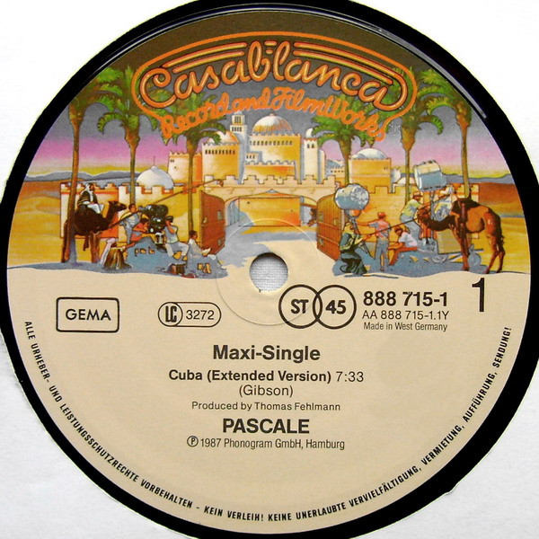 Pascale - Cuba | Casablanca (888 715-1) - 3 Pascale - Cuba | Casablanca (888 715-1) - 3