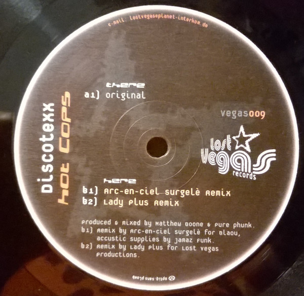 Discotexx - Hot Cops | Lost Vegas (vegas009) - main Discotexx - Hot Cops | Lost Vegas (vegas009) - main