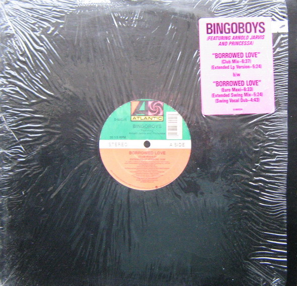 Bingoboys Featuring Arnold Jarvis And Princessa - Borrowed Love | Atlantic (0-86024) - 3 Bingoboys Featuring Arnold Jarvis And Princessa - Borrowed Love | Atlantic (0-86024) - 3