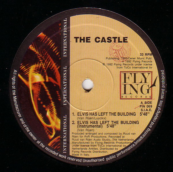 The Castle - Elvis Has Left The Building / The Oppressed | Flying International (FIN 069) - main The Castle - Elvis Has Left The Building / The Oppressed | Flying International (FIN 069) - main