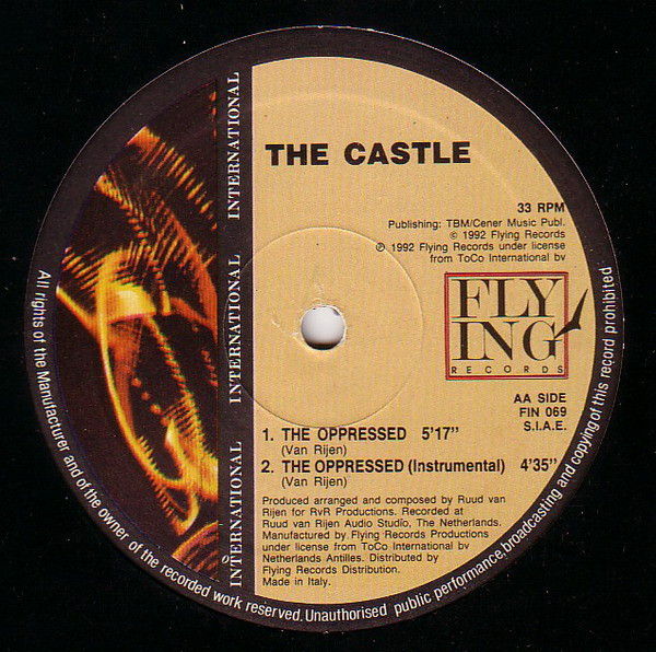 The Castle - Elvis Has Left The Building / The Oppressed | Flying International (FIN 069) - 2 The Castle - Elvis Has Left The Building / The Oppressed | Flying International (FIN 069) - 2