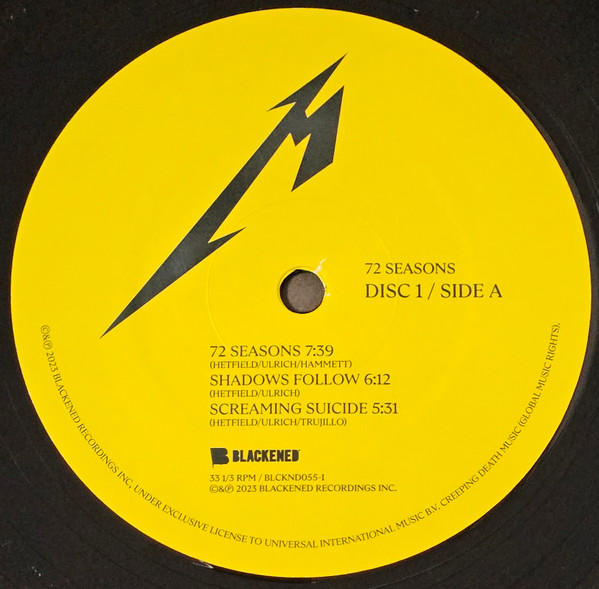 Metallica - 72 Seasons | Blackened (BLCKND055-1) - 4 Metallica - 72 Seasons | Blackened (BLCKND055-1) - 4