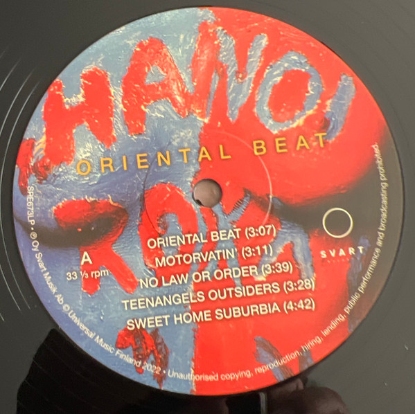 Hanoi Rocks - Oriental Beat | Svart Records (SRE673LP) - 3 Hanoi Rocks - Oriental Beat | Svart Records (SRE673LP) - 3