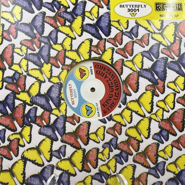 KGLW - Butterfly 3001 | Not On Label (King Gizzard And The Lizard Wizard Self-released) (KGLW-014-2LP) - 2 KGLW - Butterfly 3001 | Not On Label (King Gizzard And The Lizard Wizard Self-released) (KGLW-014-2LP) - 2