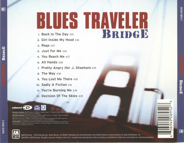 Blues Traveler - Bridge | A&M Records (06949 0895-2) - 2