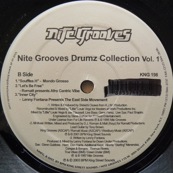 Various - Drumz Collection Vol. 1 | Nite Grooves (KNG 198) - 2