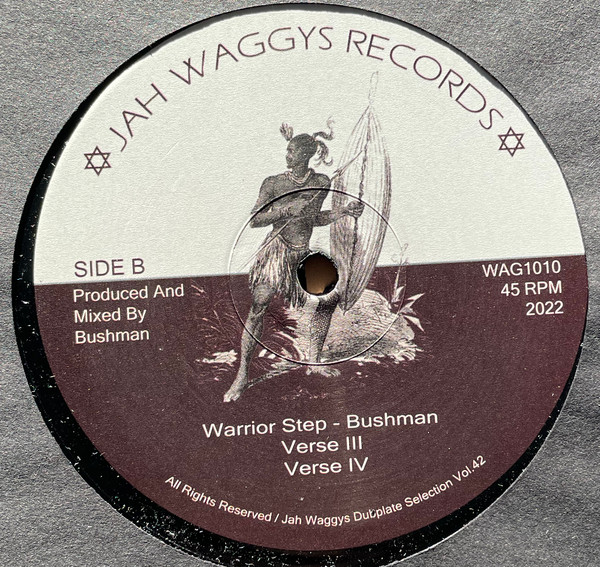 The Bushman - Warrior Step | Jah Waggy's Records (WAG1010) - 2