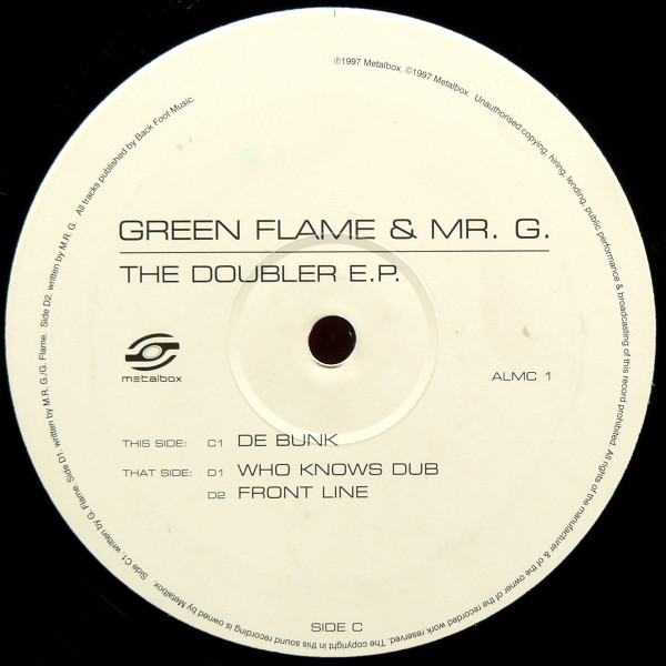G Flame & Mr. G - The Doubler E.P. | Metalbox (ALMC 1) - 3 G Flame & Mr. G - The Doubler E.P. | Metalbox (ALMC 1) - 3