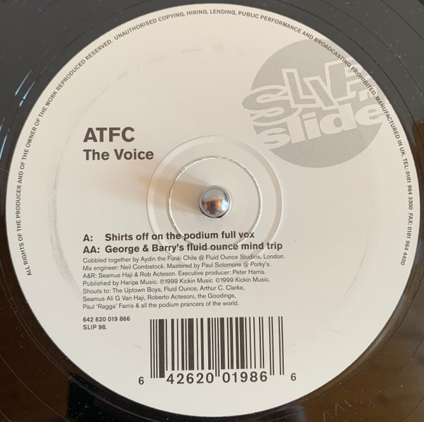 ATFC - The Voice | Slip 'N' Slide (SLIP 98)