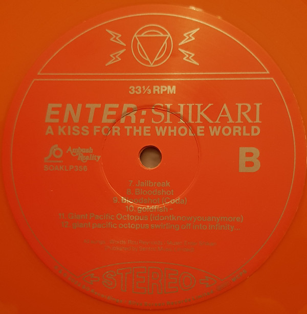 Enter Shikari - A Kiss For The Whole World | So Recordings (SOAKLP356) - 4 Enter Shikari - A Kiss For The Whole World | So Recordings (SOAKLP356) - 4
