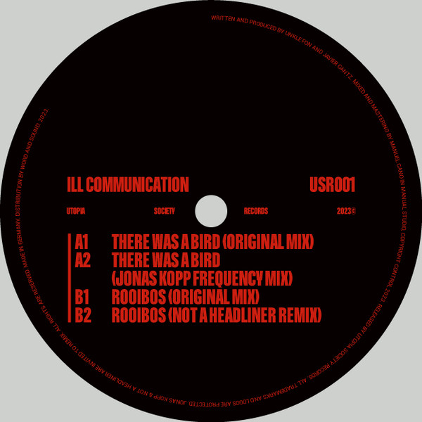 ILL COMMUNICATION - USR001 | Utopia Society (USR001) - 3 ILL COMMUNICATION - USR001 | Utopia Society (USR001) - 3