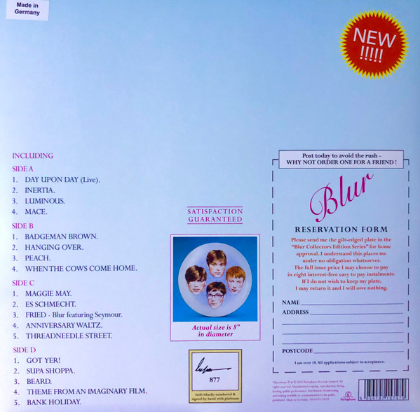 Blur - The Special Collectors Edition | Parlophone (5054197157479) - 2 Blur - The Special Collectors Edition | Parlophone (5054197157479) - 2