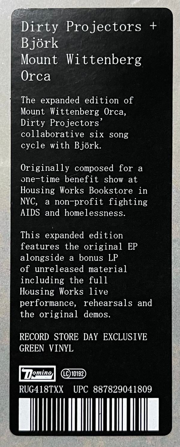 Dirty Projectors  &  Björk - Mount Wittenberg Orca | Domino (RUG418TXX) - 15