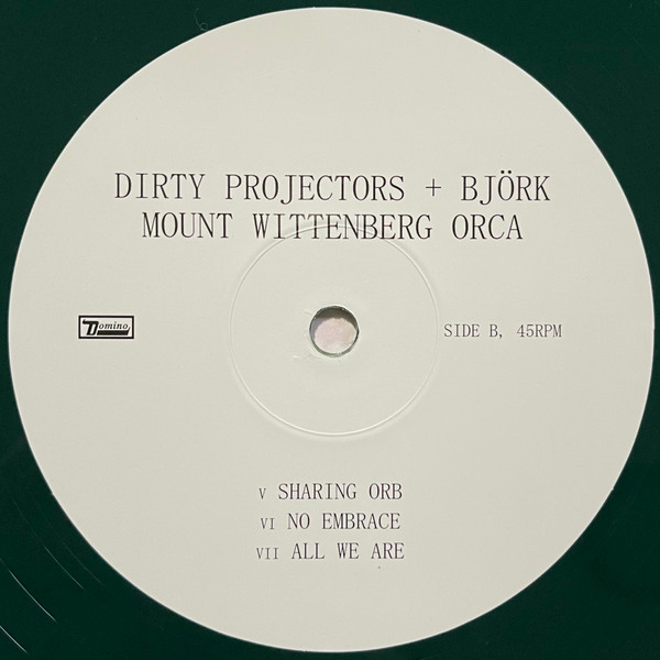 Dirty Projectors  &  Björk - Mount Wittenberg Orca | Domino (RUG418TXX) - 4