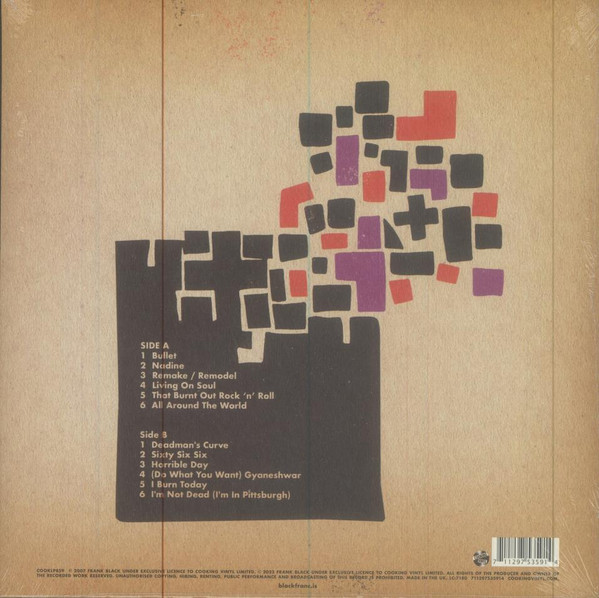 Frank Black - Live 2006 | Cooking Vinyl (COOKLP859) - 2 Frank Black - Live 2006 | Cooking Vinyl (COOKLP859) - 2