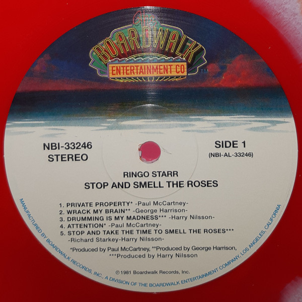Ringo Starr - Stop And Smell The Roses | Culture Factory USA, Inc. (CFU01234) - 8 Ringo Starr - Stop And Smell The Roses | Culture Factory USA, Inc. (CFU01234) - 8