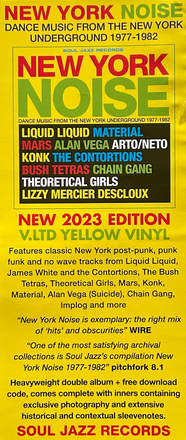 Various - New York Noise (Dance Music From The New York Underground 1977-1982) | Soul Jazz Records (SJR LP529C) - 12 Various - New York Noise (Dance Music From The New York Underground 1977-1982) | Soul Jazz Records (SJR LP529C) - 12