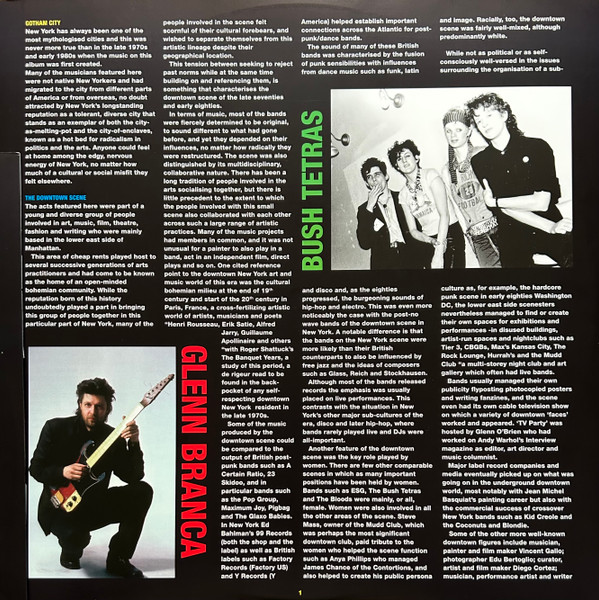Various - New York Noise (Dance Music From The New York Underground 1977-1982) | Soul Jazz Records (SJR LP529C) - 6 Various - New York Noise (Dance Music From The New York Underground 1977-1982) | Soul Jazz Records (SJR LP529C) - 6