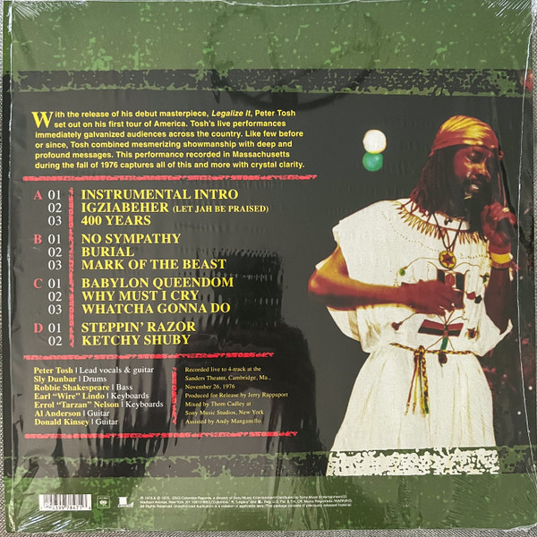 Peter Tosh - Live & Dangerous: Boston 1976 | Columbia (19439978471) - 2 Peter Tosh - Live & Dangerous: Boston 1976 | Columbia (19439978471) - 2
