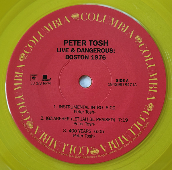 Peter Tosh - Live & Dangerous: Boston 1976 | Columbia (19439978471) - 4 Peter Tosh - Live & Dangerous: Boston 1976 | Columbia (19439978471) - 4