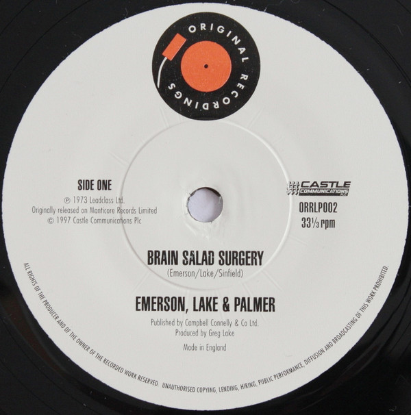Brain Salad Surgery