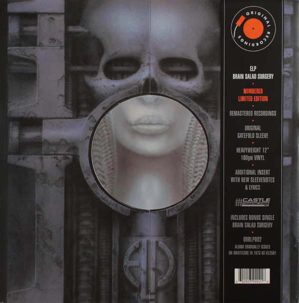 Emerson, Lake & Palmer - Brain Salad Surgery | Castle Communications (ORRLP 002)
