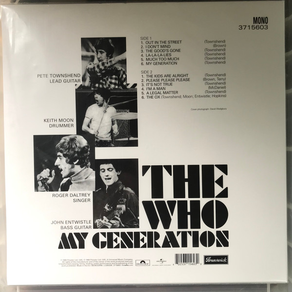 The Who - My Generation | Brunswick (3715603) - 2 The Who - My Generation | Brunswick (3715603) - 2