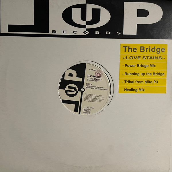 The Bridge - Love Stains | LUP Records (LUP 003)