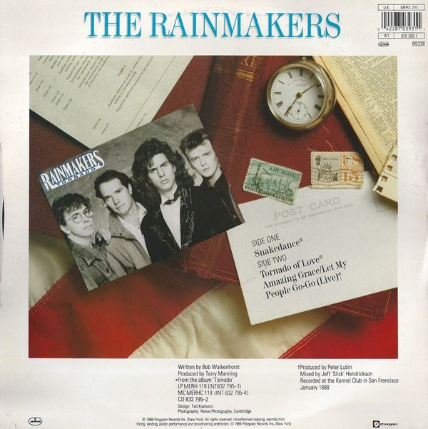The Rainmakers - Snakedance | Mercury (MERX 265) - 2