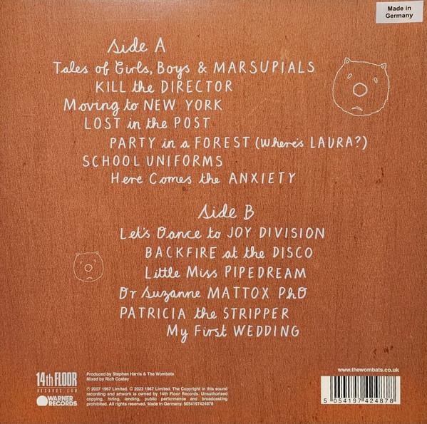 The Wombats - A Guide To Love, Loss & Desperation | 14th Floor Records (5054197424878) - 3 The Wombats - A Guide To Love, Loss & Desperation | 14th Floor Records (5054197424878) - 3