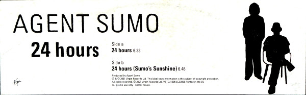 Agent Sumo - 24 Hours | Virgin (VSTDJ1806) - 2
