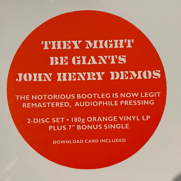 They Might Be Giants - John Henry Demos | Idlewild Recordings (IDLE147LP) - 3