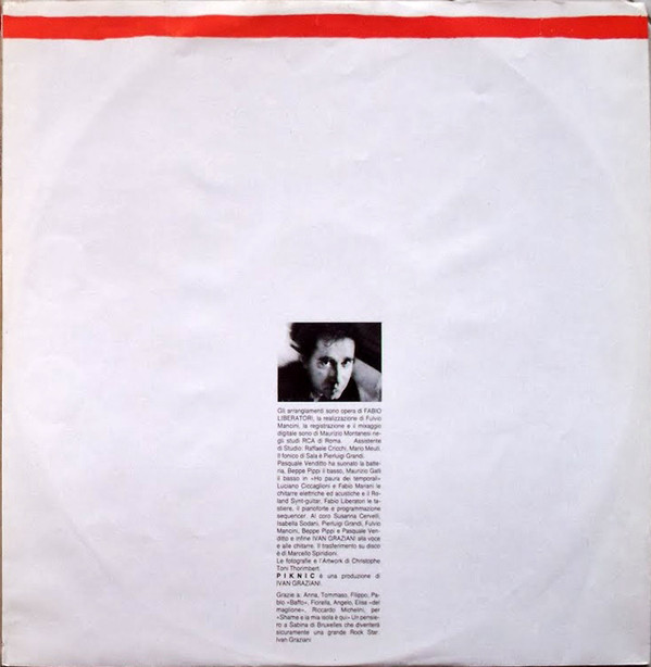 Ivan Graziani - Piknic | Numero Uno (PL 71037) - 3 Ivan Graziani - Piknic | Numero Uno (PL 71037) - 3