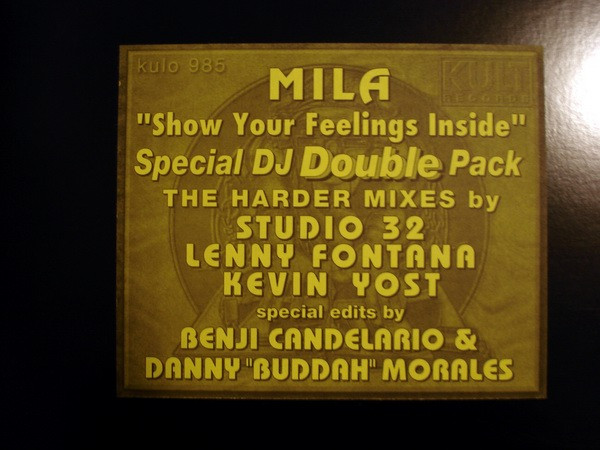Mila - Show Your Feelings Inside - The Harder Mixes | Kult Records (KULO 985) - main