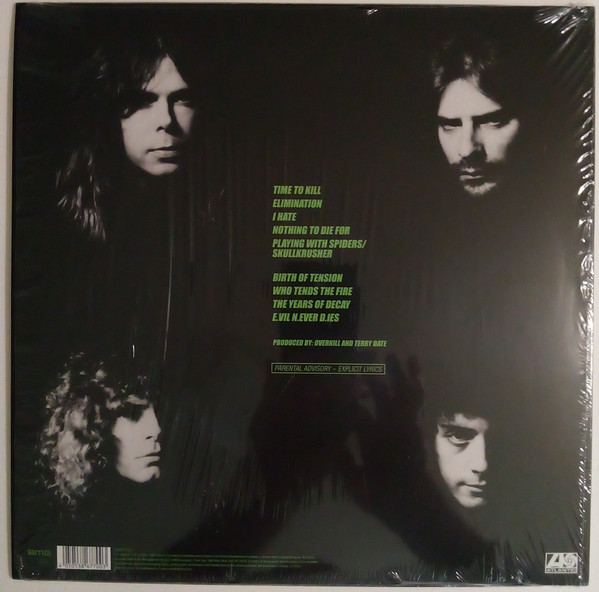 Overkill - The Years Of Decay | Atlantic (538677001) - 3 Overkill - The Years Of Decay | Atlantic (538677001) - 3