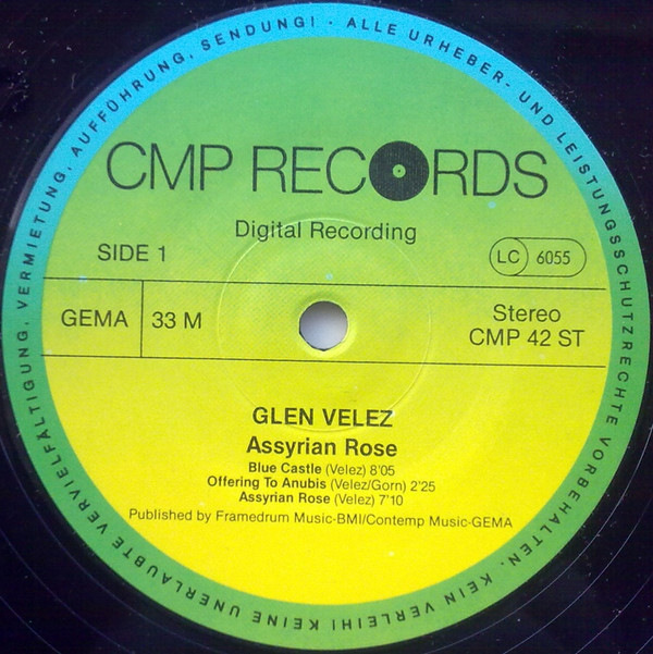 Glen Velez - Assyrian Rose | CMP Records (CMP 42 ST) - 5