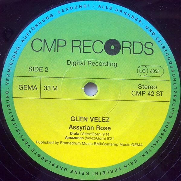 Glen Velez - Assyrian Rose | CMP Records (CMP 42 ST) - 6