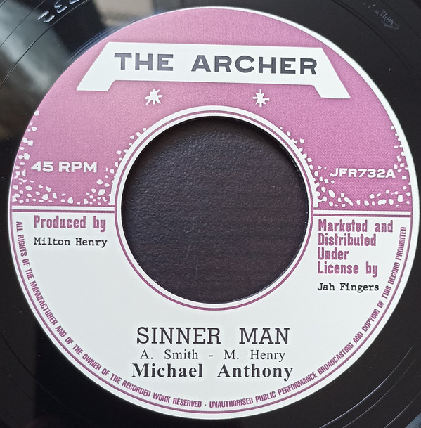 Michael Anthony - Sinner Man | The Archer (JFR732)