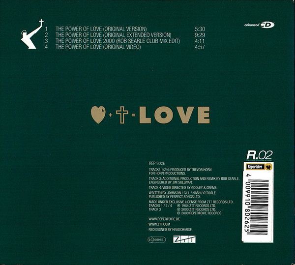 Frankie Goes To Hollywood - The Power Of Love | Repertoire Records (REP 8026) - 2