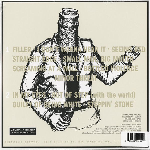 Minor Threat - Minor Threat | Dischord Records (DISCHORD No. 12) - 2 Minor Threat - Minor Threat | Dischord Records (DISCHORD No. 12) - 2