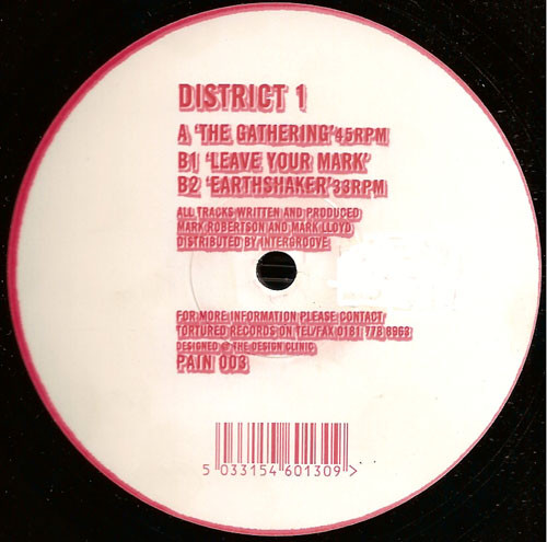 District 1 - The Gathering | Tortured Records (PAIN 003)