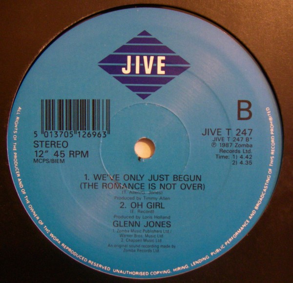 Glenn Jones - Stay | Jive (JIVE T 247) - 4 Glenn Jones - Stay | Jive (JIVE T 247) - 4
