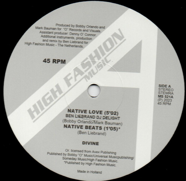 Divine - Native Love | High Fashion Music (MS 521) - 2 Divine - Native Love | High Fashion Music (MS 521) - 2