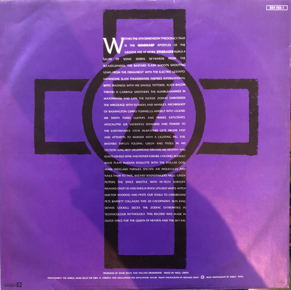 Zodiac Mindwarp And The Love Reaction - Tattooed Beat Messiah | Mercury (834 455-1) - 4